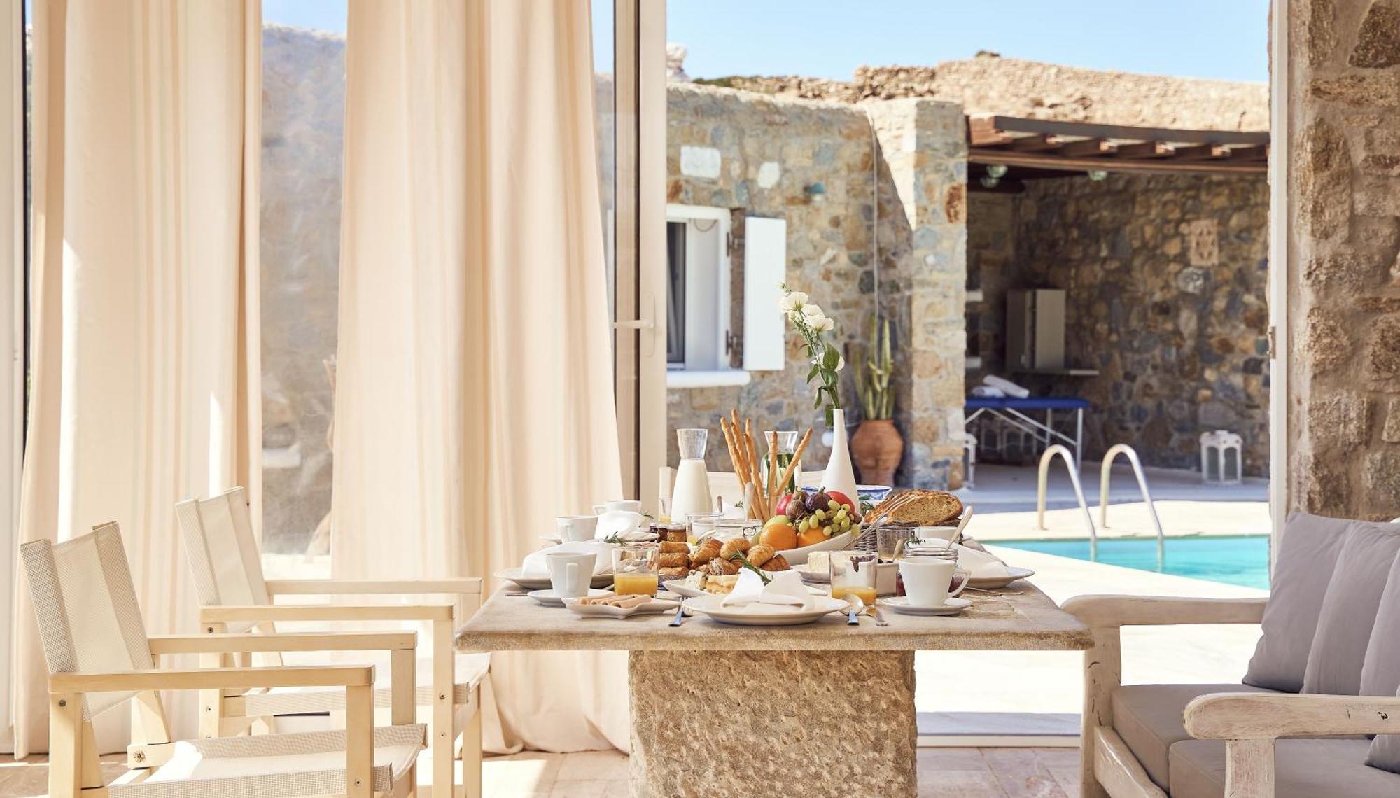 Villa Petrolefko By Ethos Hospitality 오르노스 외부 사진